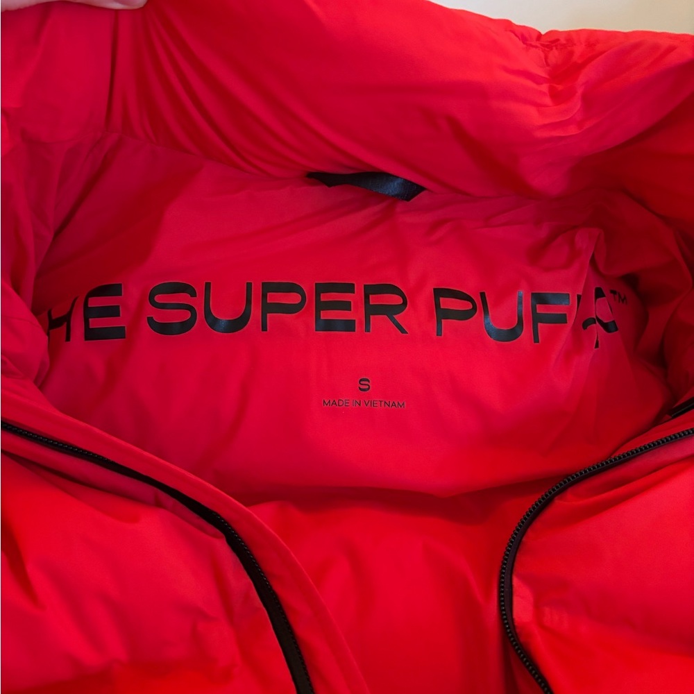 Aritzia Red Super Puff Jacket - Picture 3 of 4